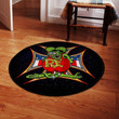 Rat Fink Hot Rod Round Mat 06899 Living Room Rugs, Bedroom Rugs, Kitchen Rugs M (32In)