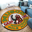Hot Rod Gasoline Vintage Round Mat Round Floor Mat Room Rugs Carpet Outdoor Rug Washable Rugs M (32In)