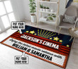 Personalized Home Theater Area Rug Carpet 2 Small (3x5ft)