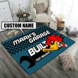personalized built not bought hot rod rug 08078 Living Room Rugs, Bedroom Rugs, Kitchen Rugs