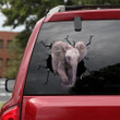 Elephant Crack Mom Car Decal Be Cute Outdoor Stickers For Sister, Bad Bumper Stickers 12x12IN 2PCS