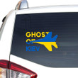 Ghost Of Kievkiyv Sticker Car Vinyl Decal Sticker 18x18IN 2PCS
