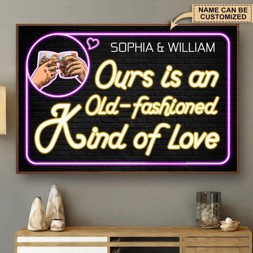 Personalized Canvas Painting Frames Home Decoration Cocktail Old Fashioned Love  Framed Prints, Canvas Paintings