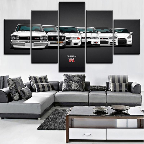 Nissan Canvas Multi Canvas Painting Wall Art Ideas, Multi Piece Panel Canvas Home Decor Housewarming Gift Ideas