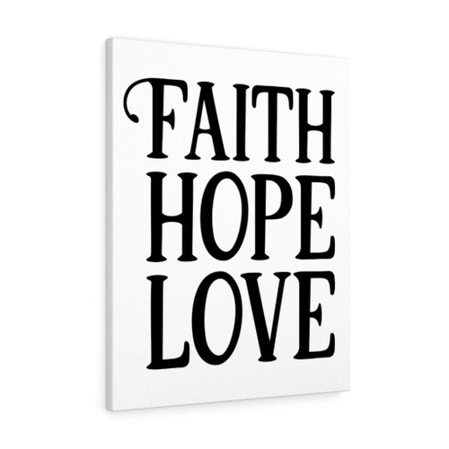 Scripture Canvas Faith Hope Love Christian Wall Art Meaningful Home Decor Gifts Unique Housewarming Gift Ideas Framed Prints, Canvas Paintings