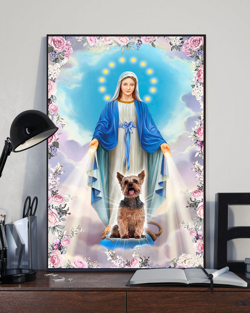 Mama Mary Yorkshire  Canvas Wall Art Painting Art Home Decoration Easter Gift Idea Gift Birthday Framed Prints, Canvas Paintings