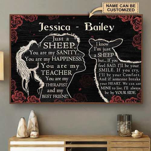 Personalized Canvas Art Painting, Canvas Gallery Hanging Home Decoration  Sheep You Are Not Just A  Framed Prints, Canvas Paintings