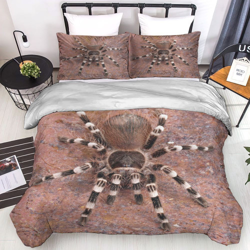 Tarantula Bed Cover Set Brazilian Whiteknee Tarantula Bedding Set Duvet (No Comforter) Full King Queen Size Bed Cover Set Duvet With Pillowcases