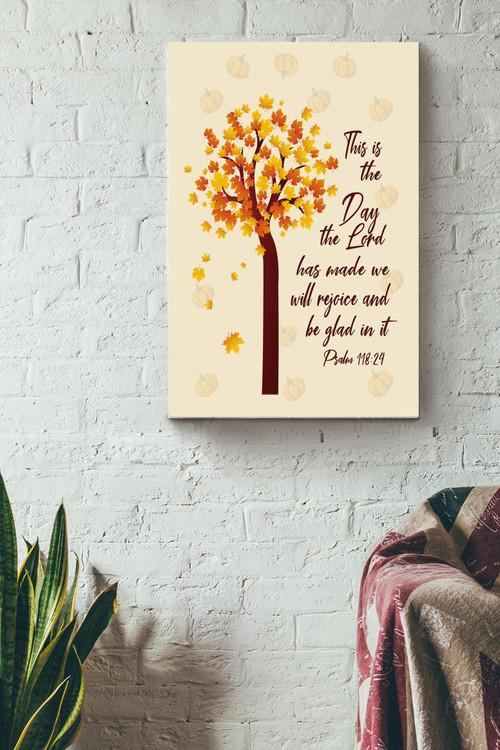 Autum Tree Poster - Home Decor Wall Art - Gift For Housewarming, Nature Lover Canvas Gallery Painting Wrapped Canvas Framed Gift Idea Framed Prints, Canvas Paintings