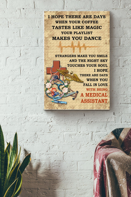 Hope Youll Fall In Love With Medical Vintage Poster - Medical Wall Art - Gift For Medical Assistant Doctor Nurse Healthcare Staff Therapist Canvas Gallery Painting Wrapped Canvas Framed Gift Idea Framed Prints, Canvas Paintings