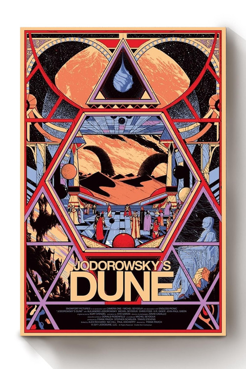 Jodorowskys Dune Classic Movie Canvas