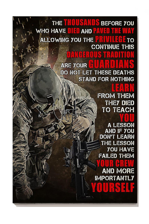 Veterans Quote Veteran Gallery Canvas Painting Wall ArtFor Home Military Zone Decor Canvas Framed Prints, Canvas Paintings