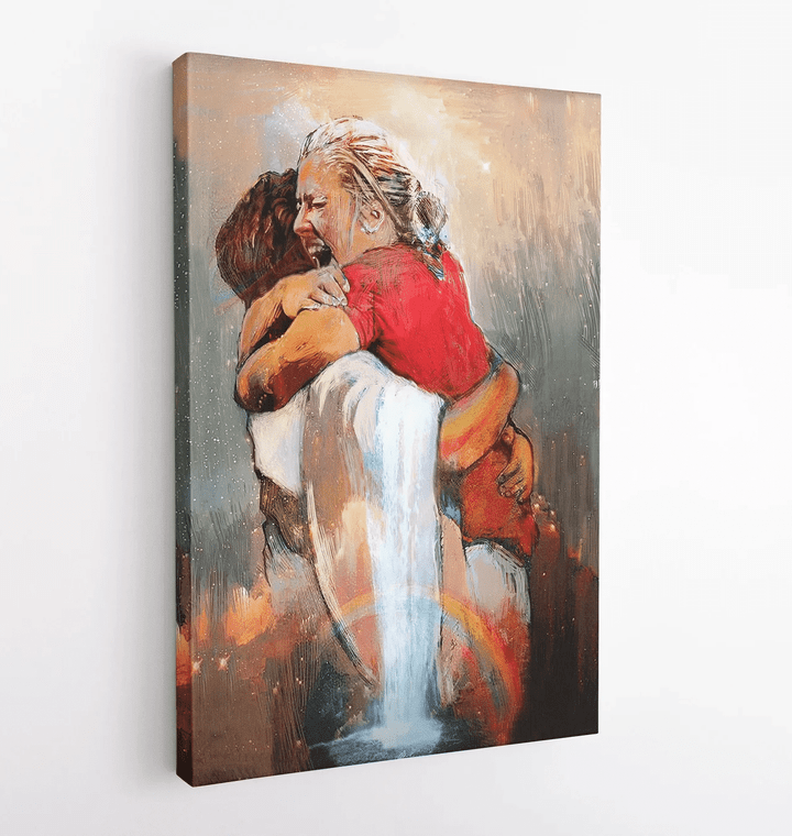 First Day In Heaven Wall Art Wrapped Canvas Framed Prints, Canvas Paintings