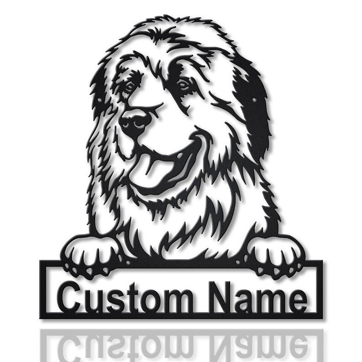 Personalized Great Pyrenees Dog Metal Sign Art Custom Great Pyrenees Dog Metal Sign Dog Gift Birthday Gift Animal Funny