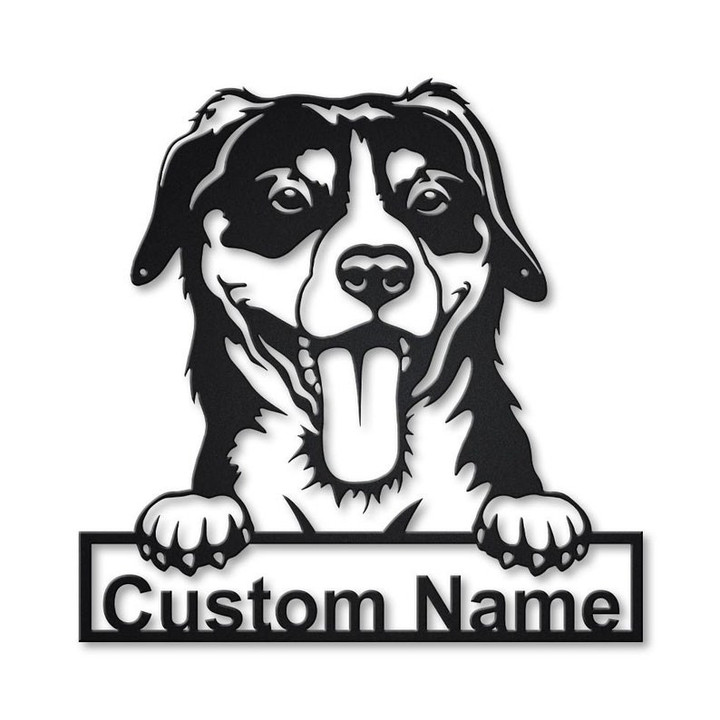 Personalized Entlebucher Mountain Dog Metal Sign Art Custom Entlebucher Mountain Dog Metal Sign Dog Gift Birthday Gift Animal Funny