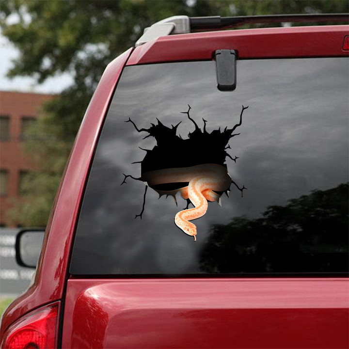 Snake Crack Duck Decal Funny Gifs Removable Stickers Sympathy Gifts, Doctor Sticker For Car Near Me 12x12IN 2PCS