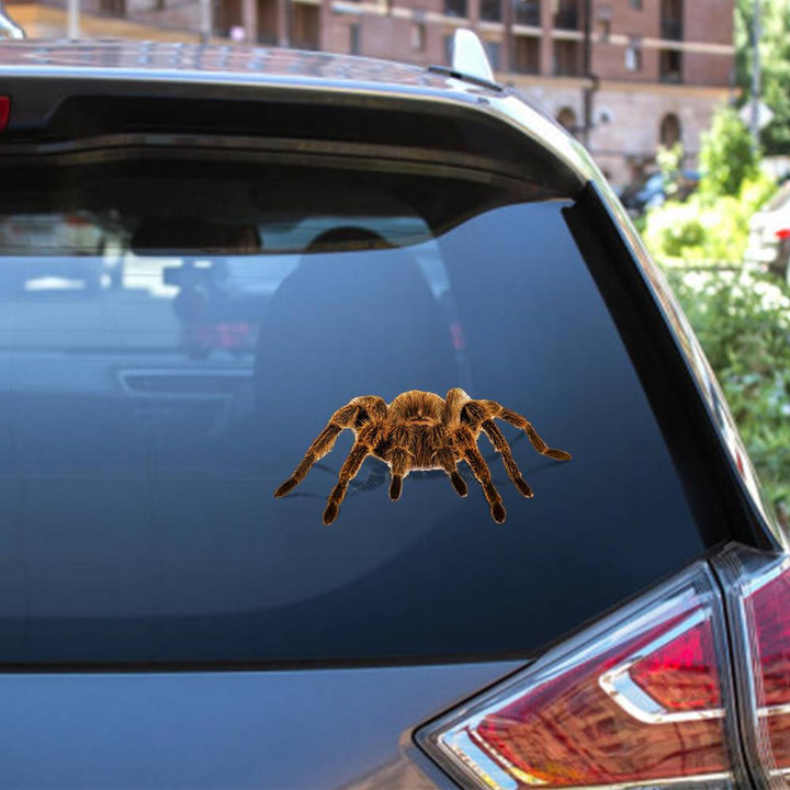 Giant Spider 3d Crack Window Decal Custom 3d Car Decal Vinyl Aesthetic Decal Funny Stickers Home Decor Gift Ideas Car Vinyl Decal Sticker Window Decals, Peel and Stick Wall Decals 12x12IN 2PCS