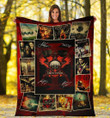 Dream Theater Rock Band Fan Gift Printed Printed Fleece Blanket