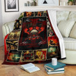 Dream Theater Rock Band Fan Gift Printed Printed Fleece Blanket