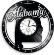 Alabama State Vinyl Record Clock United States Wall Art Housewarming Gift Idea For Family Unique Room Decor