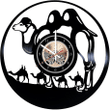 Camel Animal Art Vinyl Record Wall Clock - Get Unique Bedroom Or Living Room Wall Decor - Gift Ideas For Him And Her