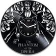 The Phantom Of The Opera Vinyl Record Clock Creative Wall Decor For Bedroom Movie Art Mothers Day Gift