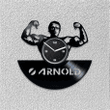 Bodybuilding Vinyl Record Silent Wall Clock Sport Art Creative Decor For Home Gym Bodybuilder Wall Art First Home Gift For Him