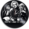 Some Like It Hot Vinyl Record Wall Clock Home Decor - Living Room Wall Clock Some Like It Hot Wall Art Decoration Gifts For Adults