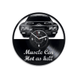 Car Vinyl Record Creative Wall Clock Cars Decor For Garage Mechanic Wall Art Car Owner Gift Holiday Gift For Car Lover