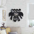 Music Band Rock Band Vinyl Record Wall Clock, Music Original Art For Wall, Modern Home Wall Decor, Xmas Gift Idea For Family