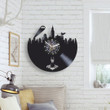 Comic Superhero Wall Clock Made From Vinyl Record, Dc Comics Home Decor, Anniversary Gift For Husband, Original Wall Art