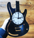 E Guitar St Record Clock Creatinevinyl Gift Idea Wall Clock Vinyl Clock