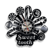 Sweet Tooth Vinyl Record Wall Clock Modern Artwork Original Kids Room Decor Birthday Gift For Child