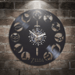 Zelda Symbols Vinyl Record Wall Clock Boy Bedroom Decor Laser Cut Vinyl Art Anniversary Gift For Him