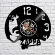 Frank Zappa Vinyl Record Wall Clock, Modern Home Art Decor, Birthday Gift Idea For Women, Unique Handmade Artwork