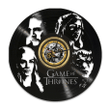 Game Of Throne Characters Vinyl Record Wall Clock Tv Show Artwork Creative House Wall Decor Got Gifts Wedding Gift For Couple