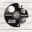 Star Wars Vinyl Record Designed Wall Clock Decor Wall Art Home Decor