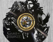 Game Of Throne Vinyl Record Black Wall Clock Cinema Wall Art Home Decor Aesthetic House Of Stark Got Gifts Birthday Gift For Husband