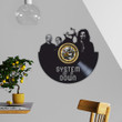 Rock Bands Vinyl Record Large Wall Clock Rock Bands Art Unique Decor For Living Room Rock Music Lover Gift Housewarming Gift Ideas Lets Rock