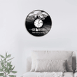 Georgia Vinyl Record Wall Clock Usa States Unusual Decor For Living Room Wedding Gift For Couple Travel Room Decor