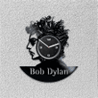 Bob Dylan Vinyl Record Art Original Wall Clock Vintage Bedroom Decor Anniversary Gift For Women