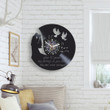 Anniversary Vinyl Record Creative Wall Clock Love Artwork Living Room Decor For Couple Romantic Decor Unique Gift For Married Couple