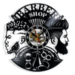 Barber Shop Hairdressing Beauty Salonvinyl Record Wall Clock Gifts For Him Her Kids Decor For Home Bedroom Kitchen Surprise Ideas Friends