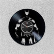 Dc Superhero Vinyl Record Laser Cut Wall Clock Dark Knight Art Man Office Decor For Wall Comic Book Gifts Unusual Gift For Brother
