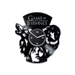 Game Of Throne Vinyl Record Large Wall Clock Movie Characters Creative Decor For Apartment Movie Artwork Bday Gift For Boss