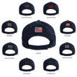 🧢🎁 Unlock the Back Style! Free Embroidered American Flag Gift for Your Hat (On the Back Side)!