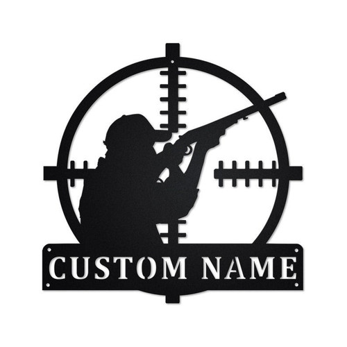 Personalized Shooting Sports Metal Sign Shooting Sports Shooting Sports Metal wall Decor Shooting Sports Gift