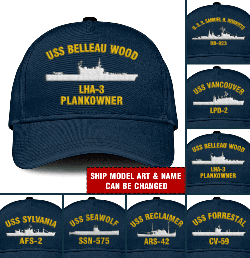 Personalized Embroidered US Navy Ships Baseball Cap Custom Fit Classic Ball Caps USS Nimitz Hat Veteran Retired Fathers Day Gift Idea Best Veteran