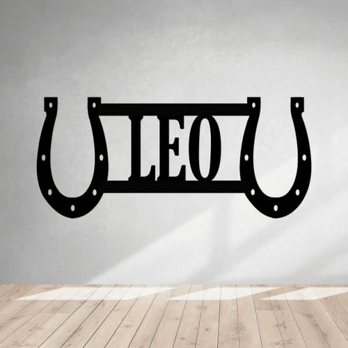 Personalized Horse Stall Metal Sign Farmhouse Decoration Barn Decor Horse Ranch Sign Custom Horse Name Sign