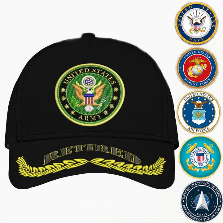Custom Embroidered Cap U.S. Veteran